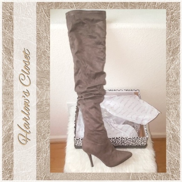 michelle thigh high boots